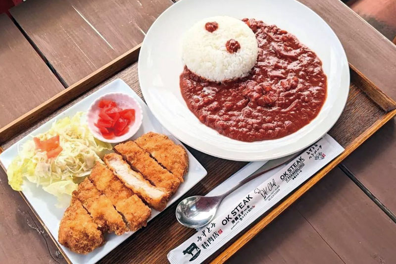 沖の茶屋おすすめ沖宮勝つカレー